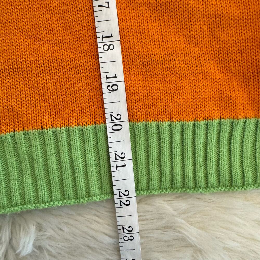 SimplyDog Pumpkin Jack-O'-Lantern Dog Sweater Costume XXL - Picture 9 of 11